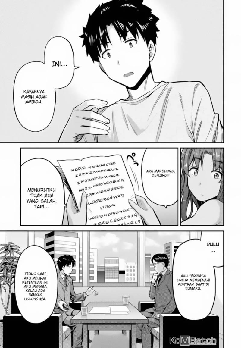 Risou no Himo Seikatsu Chapter 14 Bahasa Indonesia