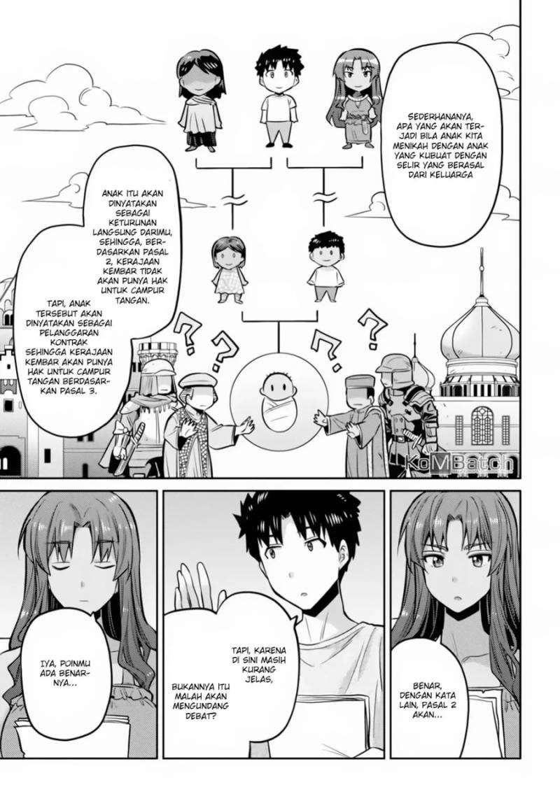 Risou no Himo Seikatsu Chapter 14 Bahasa Indonesia