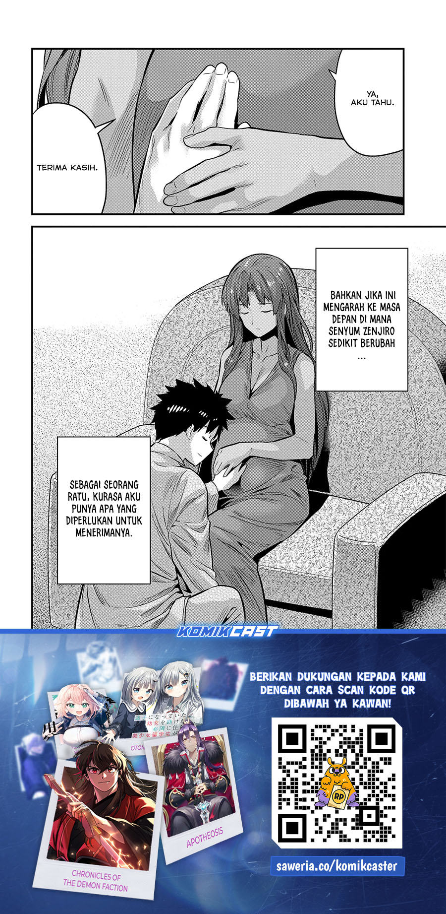 Dilarang COPAS - situs resmi www.mangacanblog.com - Komik risou no himo seikatsu 075 - chapter 75 76 Indonesia risou no himo seikatsu 075 - chapter 75 Terbaru 35|Baca Manga Komik Indonesia|Mangacan