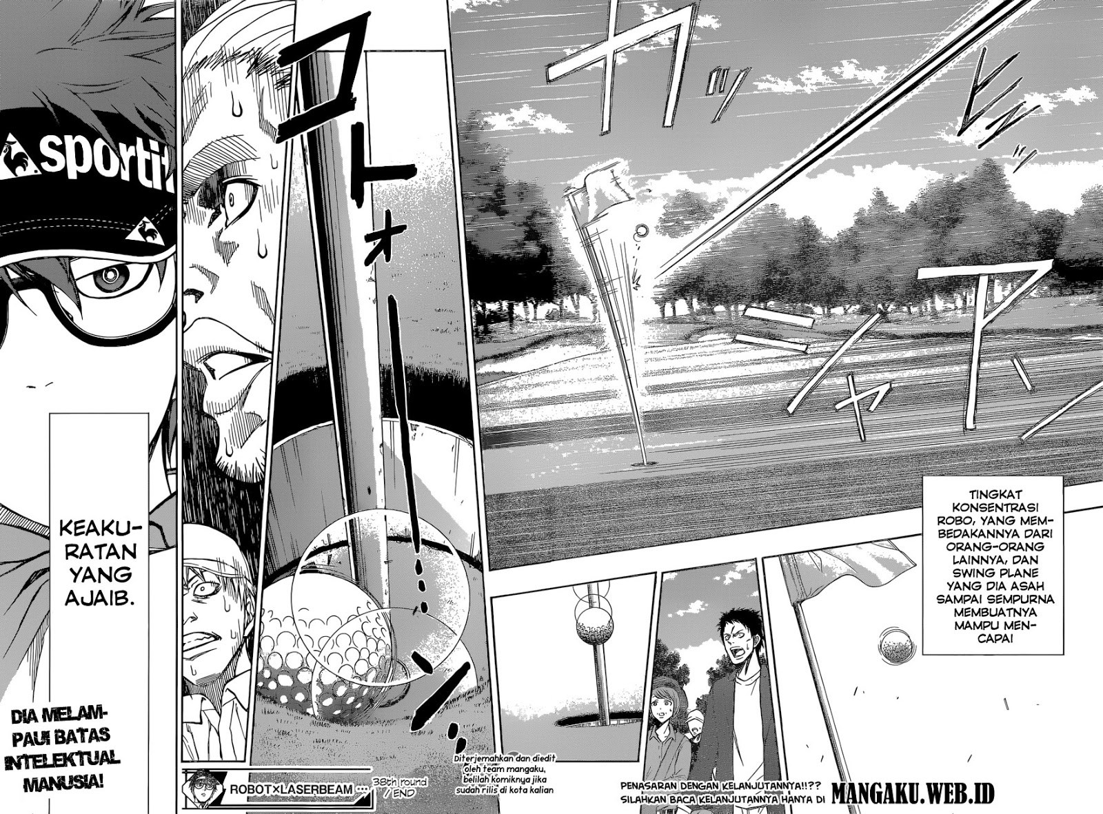 Robot x Laserbeam Chapter 38 Bahasa Indonesia