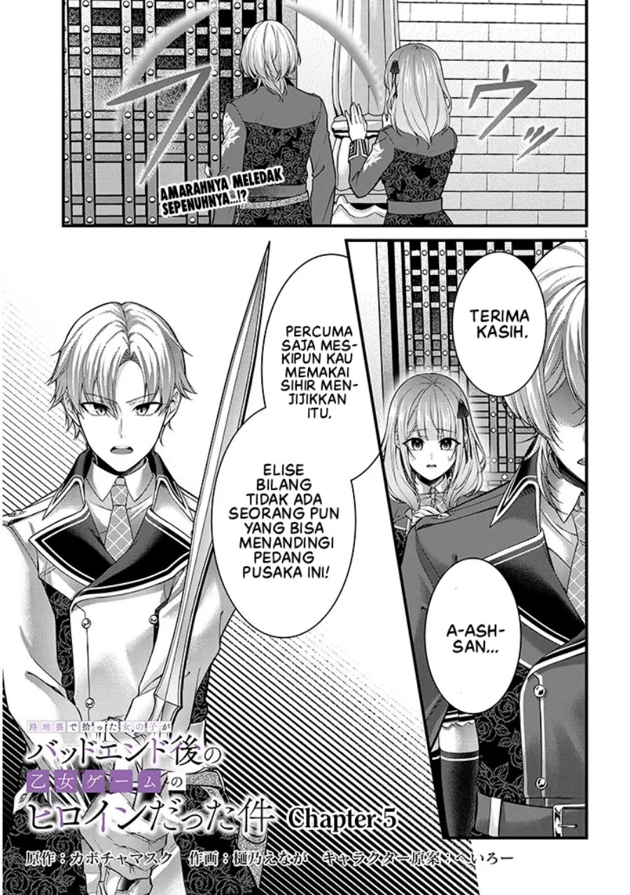 Rojiura de Hirotta Onnanoko ga Bad End-go no Otome Game no Heroine Datta Ken Chapter 05 Bahasa Indonesia