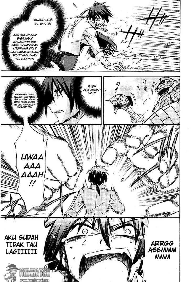 Roku de Nashi Majutsu Koushi to Kinki Kyouten chapter 7