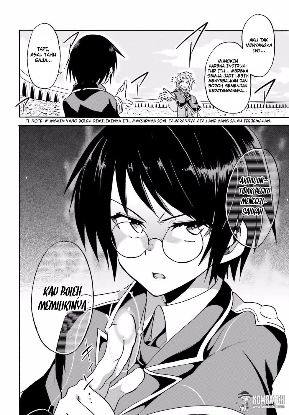 Roku de Nashi Majutsu Koushi to Kinki Kyouten chapter 14
