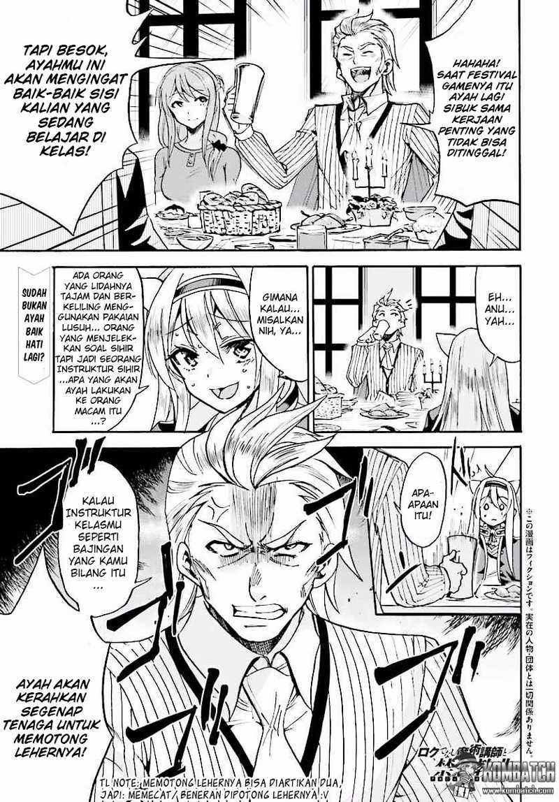 Roku de Nashi Majutsu Koushi to Kinki Kyouten chapter 17
