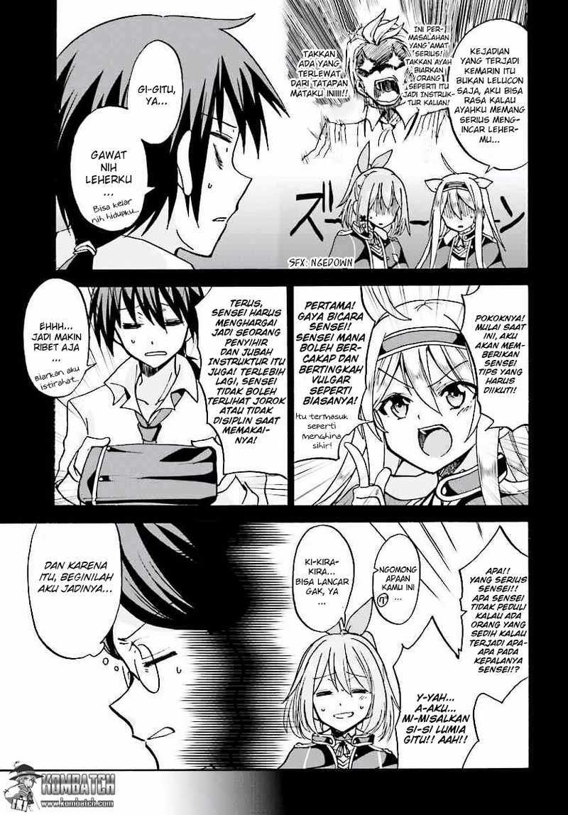 Roku de Nashi Majutsu Koushi to Kinki Kyouten chapter 17