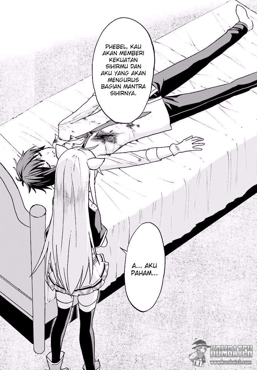 Roku de Nashi Majutsu Koushi to Kinki Kyouten chapter 22