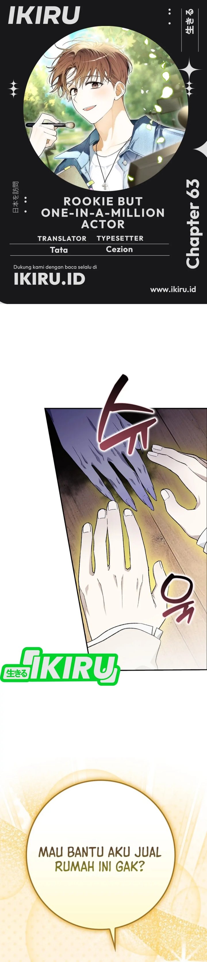 Rookie but One-In-A-Million Actor Chapter 63 Bahasa Indonesia