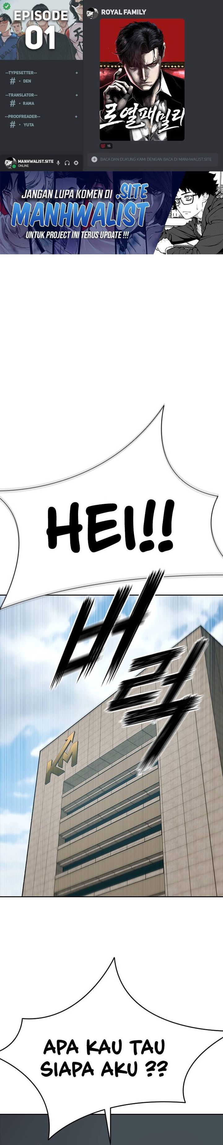 Royal Family Chapter 01 Bahasa Indonesia