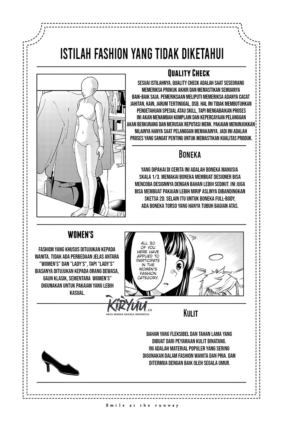 Runway de Waratte Chapter 31 Bahasa Indonesia