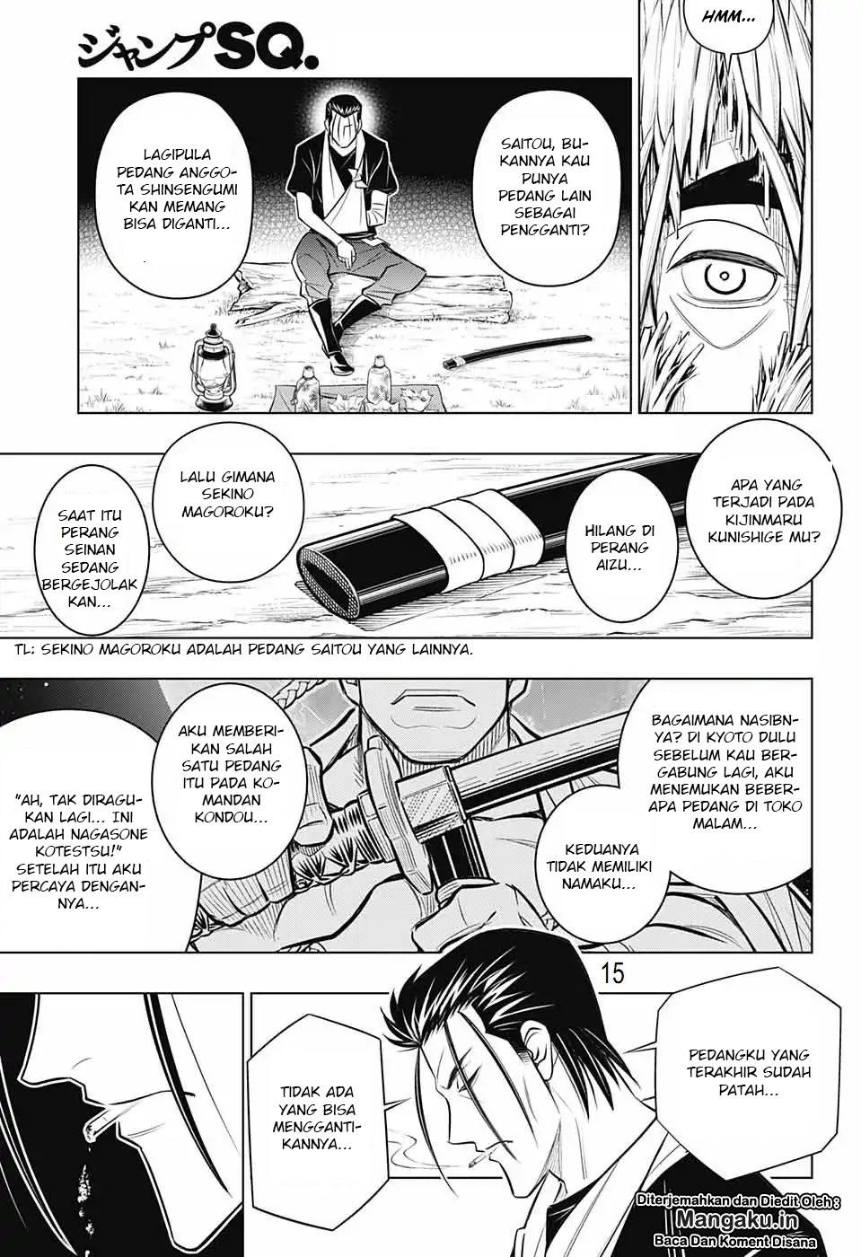 Rurouni Kenshin: Meiji Kenkaku Romantan – Hokkaido-hen chapter 15