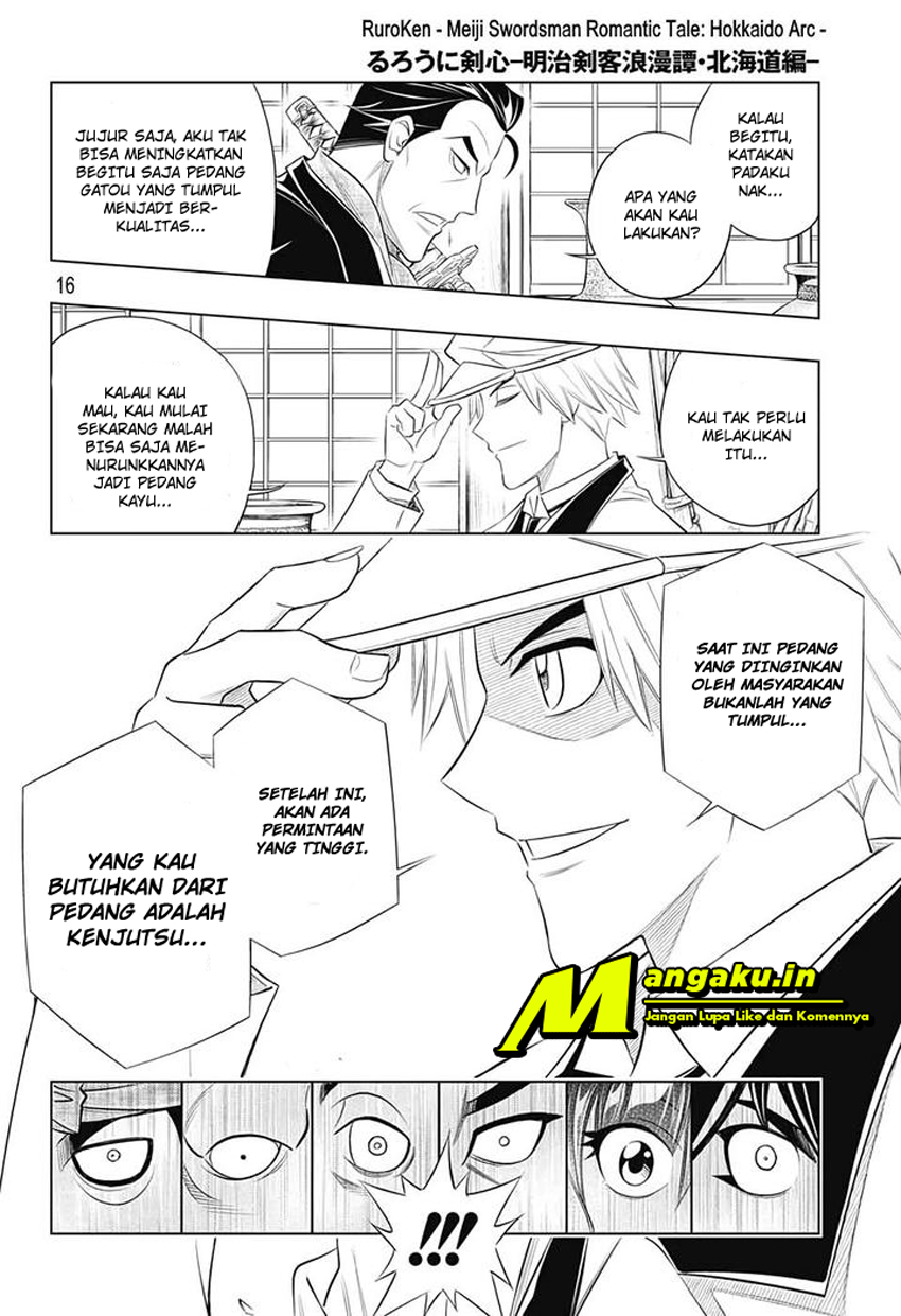 Rurouni Kenshin: Meiji Kenkaku Romantan – Hokkaido-hen Chapter 24 Bahasa Indonesia