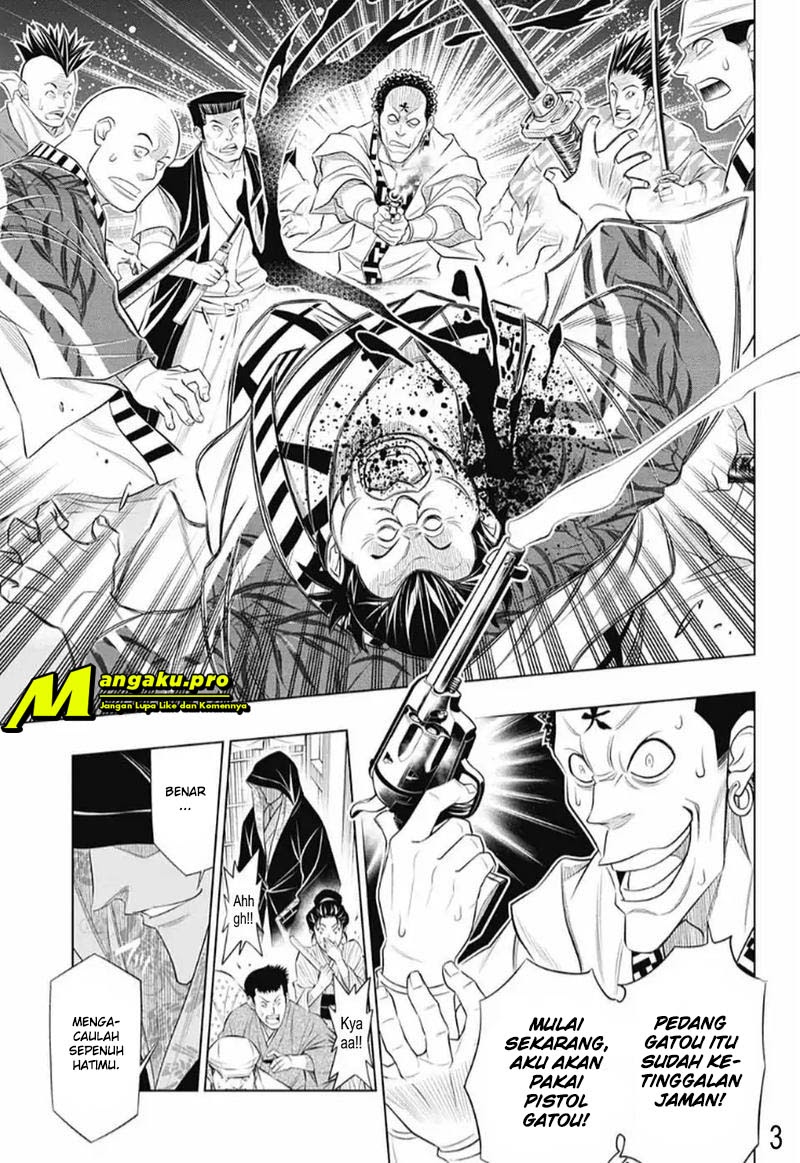 Rurouni Kenshin: Meiji Kenkaku Romantan – Hokkaido-hen Chapter 26 Bahasa Indonesia