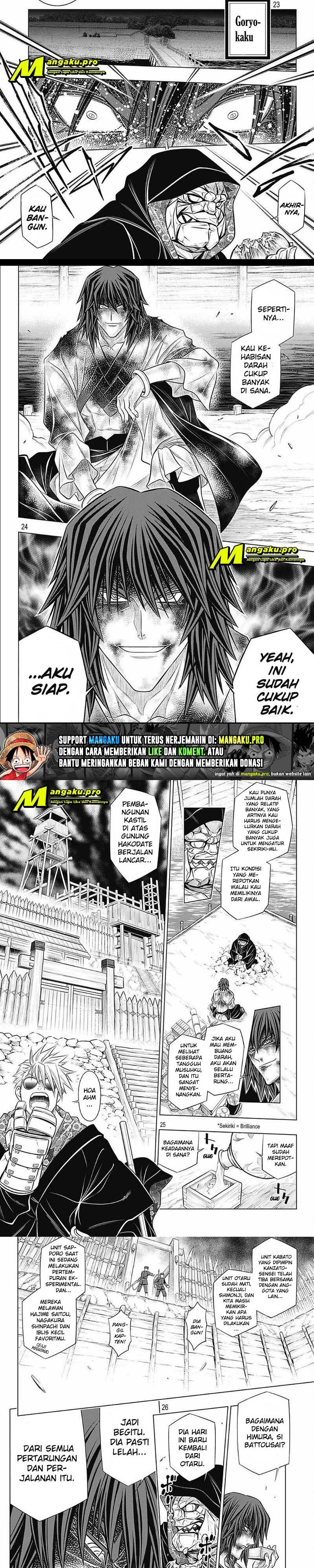 Rurouni Kenshin: Meiji Kenkaku Romantan – Hokkaido-hen chapter 35