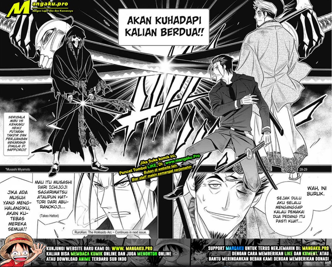 Rurouni Kenshin: Meiji Kenkaku Romantan – Hokkaido-hen chapter 35