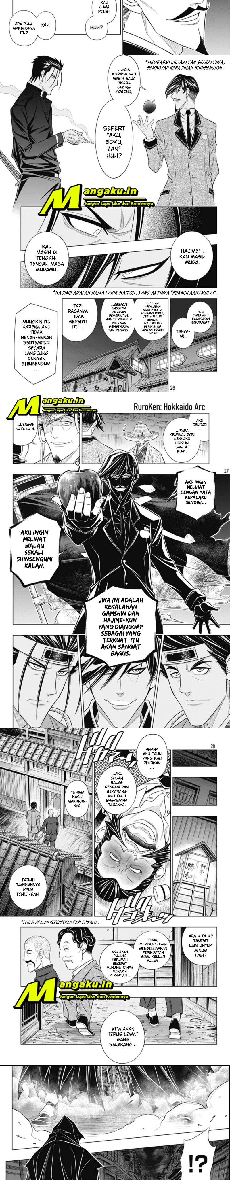 Rurouni Kenshin: Meiji Kenkaku Romantan – Hokkaido-hen chapter 37