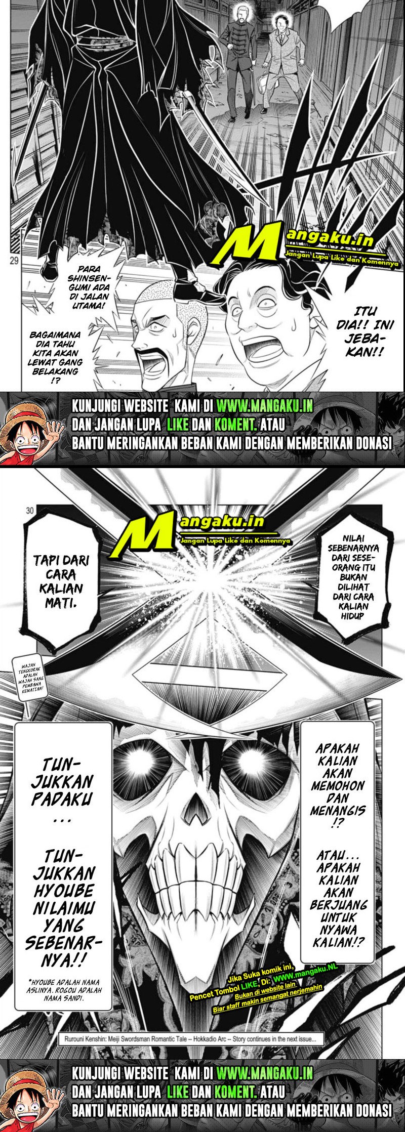 Rurouni Kenshin: Meiji Kenkaku Romantan – Hokkaido-hen chapter 37