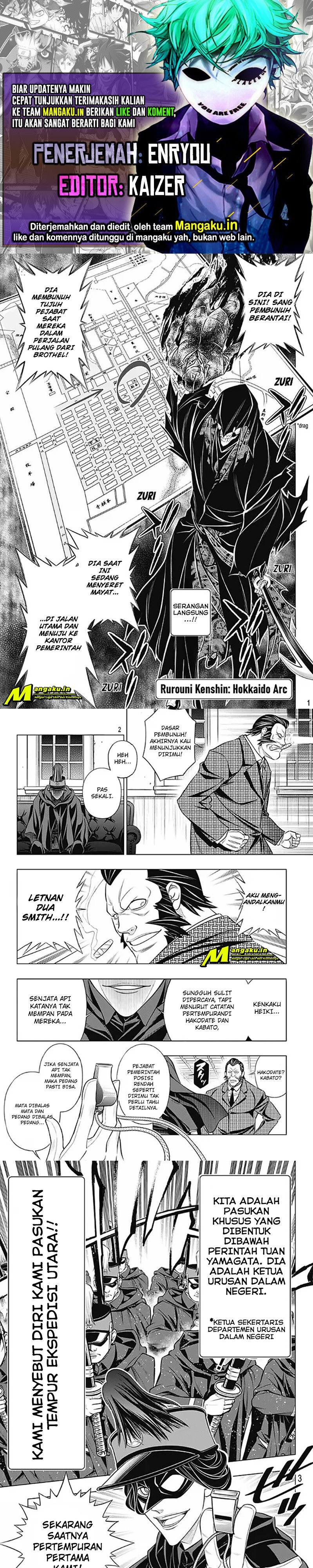 Rurouni Kenshin: Meiji Kenkaku Romantan – Hokkaido-hen chapter 41