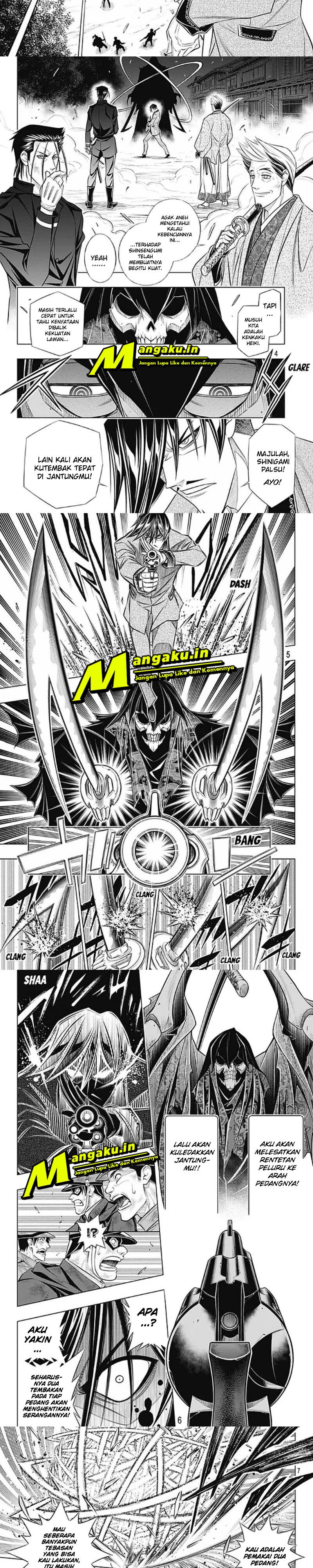 Rurouni Kenshin: Meiji Kenkaku Romantan – Hokkaido-hen Chapter 43 Bahasa Indonesia