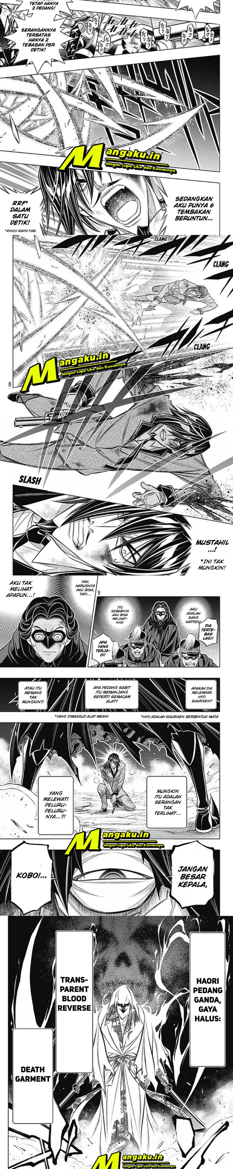 Rurouni Kenshin: Meiji Kenkaku Romantan – Hokkaido-hen Chapter 43 Bahasa Indonesia