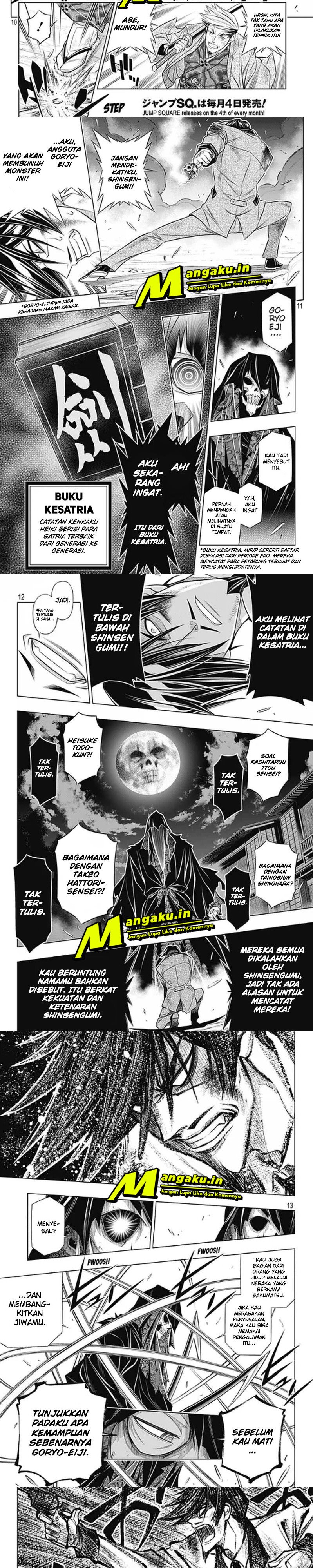 Rurouni Kenshin: Meiji Kenkaku Romantan – Hokkaido-hen Chapter 43 Bahasa Indonesia
