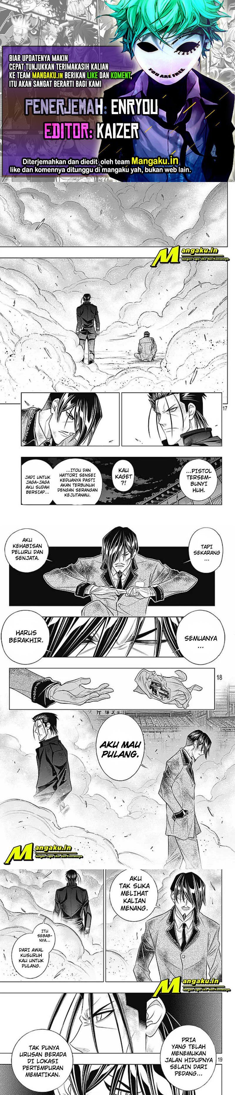 Rurouni Kenshin: Meiji Kenkaku Romantan – Hokkaido-hen chapter 45