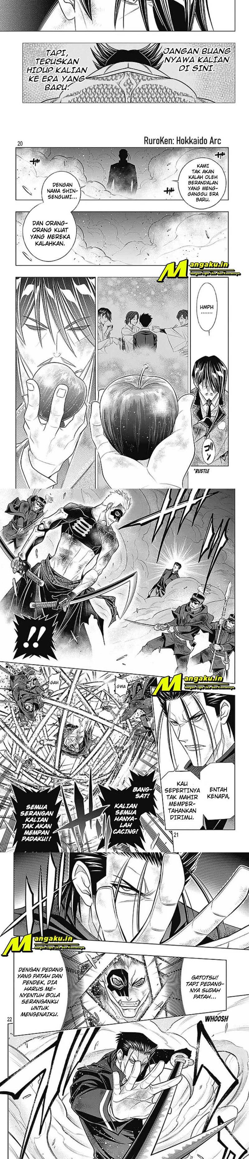 Rurouni Kenshin: Meiji Kenkaku Romantan – Hokkaido-hen chapter 45