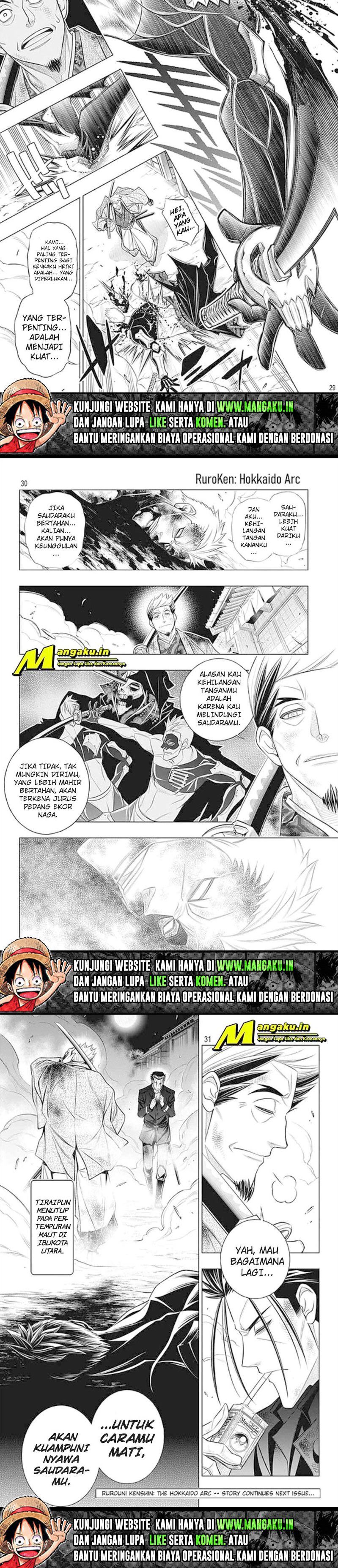 Rurouni Kenshin: Meiji Kenkaku Romantan – Hokkaido-hen chapter 45