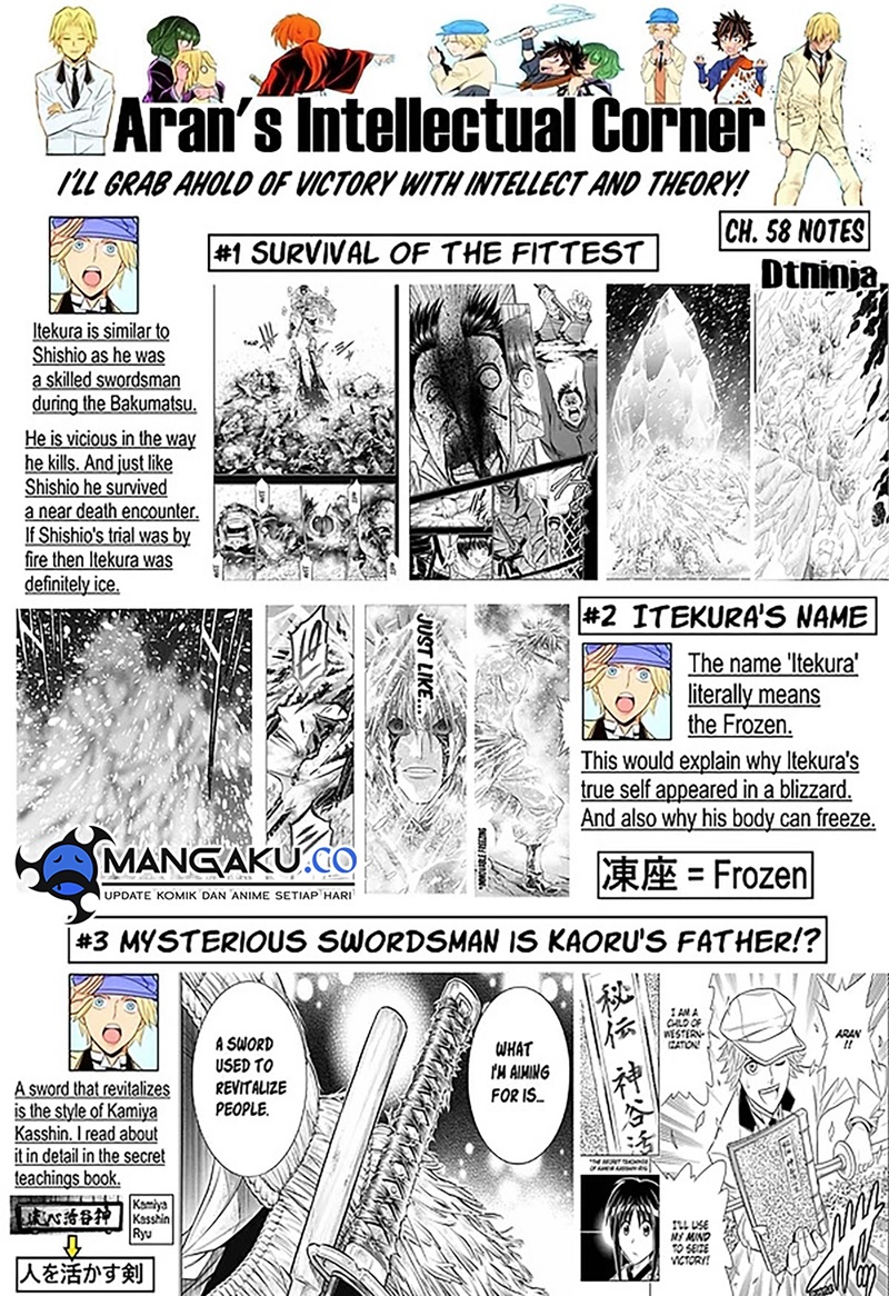 Rurouni Kenshin: Meiji Kenkaku Romantan – Hokkaido-hen Chapter 58 Bahasa Indonesia