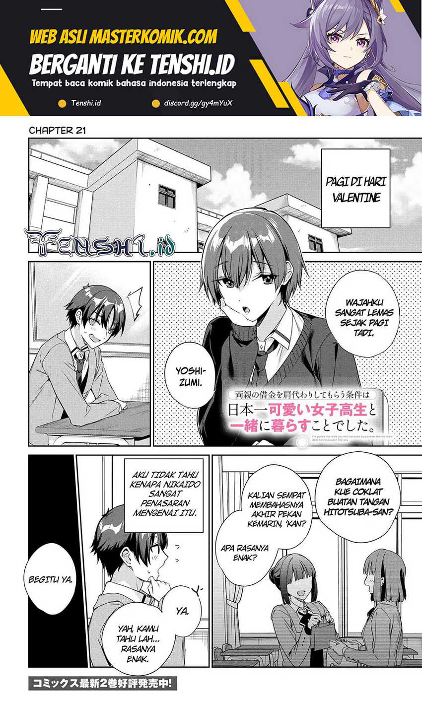 Ryoushin no Shakkin wo Katagawari Shite Morau Jouken wa Nihon’ichi Kawaii Joshikousei to Issho ni Kurasu Koto Deshita chapter 21