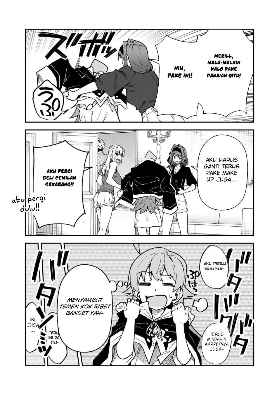 S Rank Boukensha de aru Ore no Musume-tachi wa Juudo no Father Con deshita Chapter 51 Bahasa Indonesia