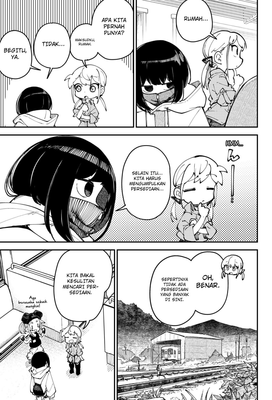 SKK – Shoujo-tachi no Sekai Chapter 09 Bahasa Indonesia