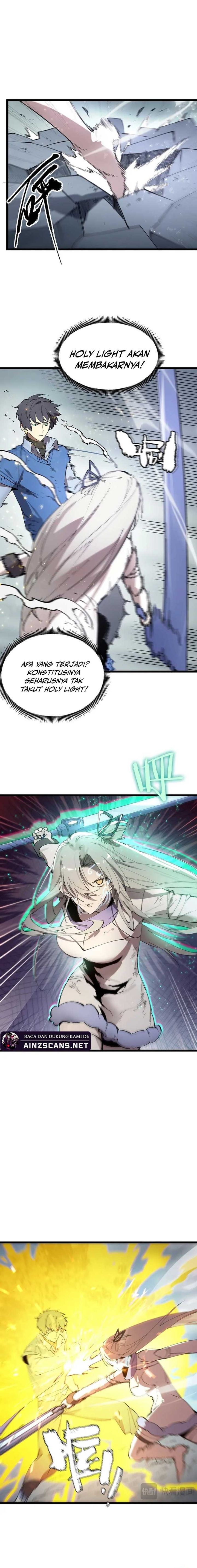 SSS-Level Paladin Who Breaks All Logic Chapter 95 Bahasa Indonesia