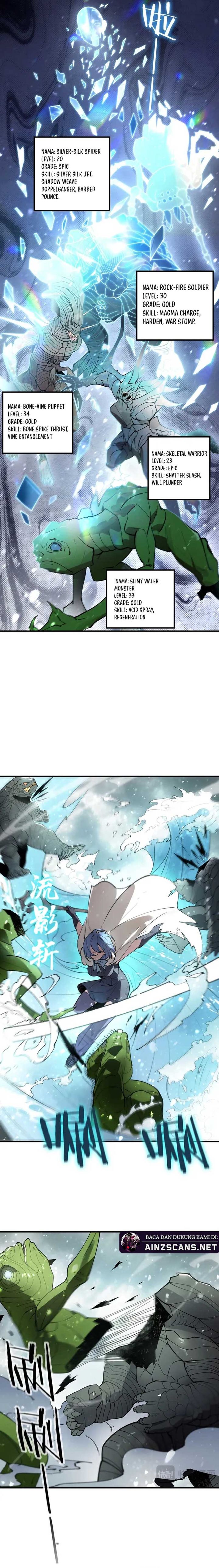 SSS-Level Paladin Who Breaks All Logic Chapter 95 Bahasa Indonesia