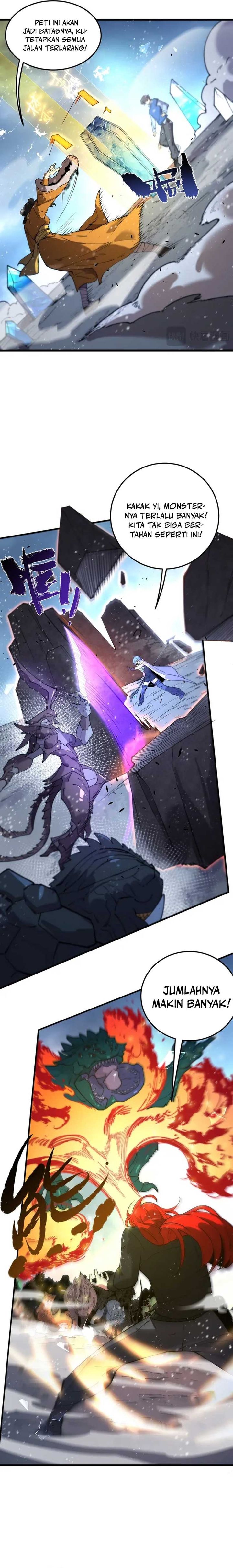 SSS-Level Paladin Who Breaks All Logic Chapter 95 Bahasa Indonesia