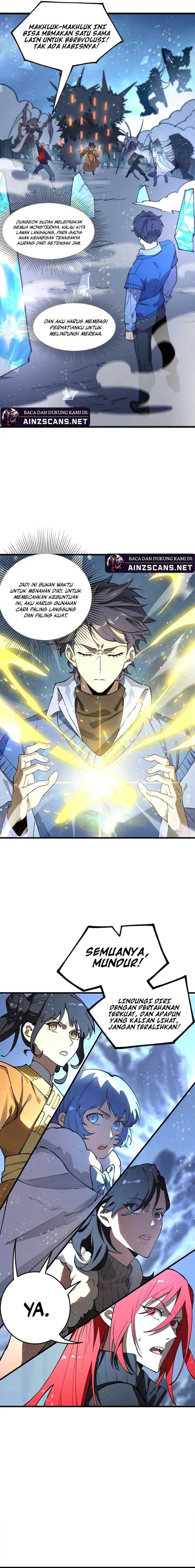 SSS-Level Paladin Who Breaks All Logic Chapter 95 Bahasa Indonesia