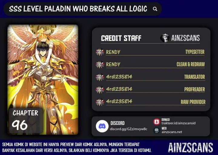 SSS-Level Paladin Who Breaks All Logic chapter 96