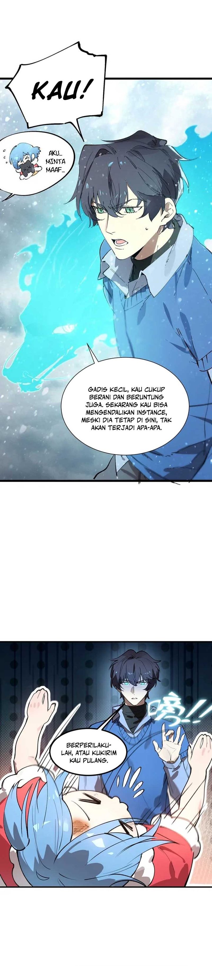 SSS-Level Paladin Who Breaks All Logic Chapter 98 Bahasa Indonesia