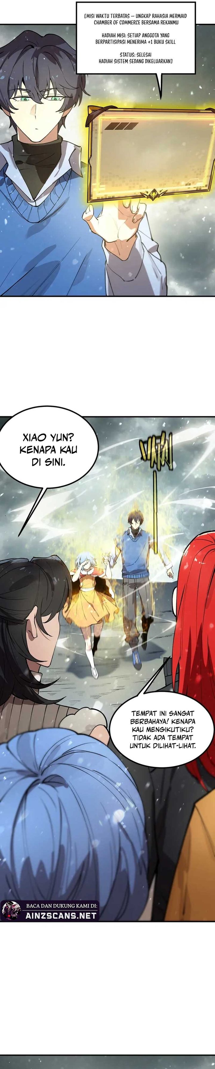 SSS-Level Paladin Who Breaks All Logic Chapter 98 Bahasa Indonesia