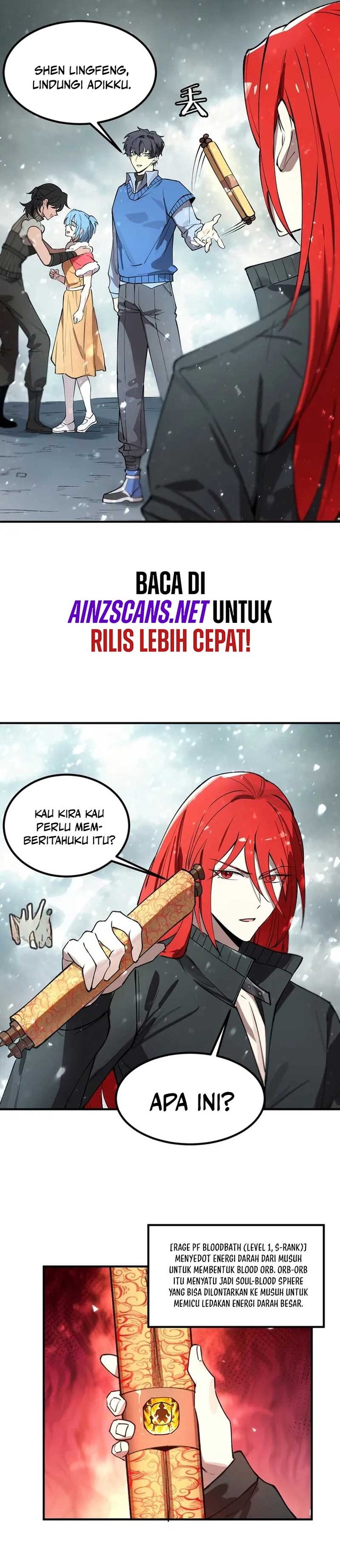 SSS-Level Paladin Who Breaks All Logic Chapter 98 Bahasa Indonesia