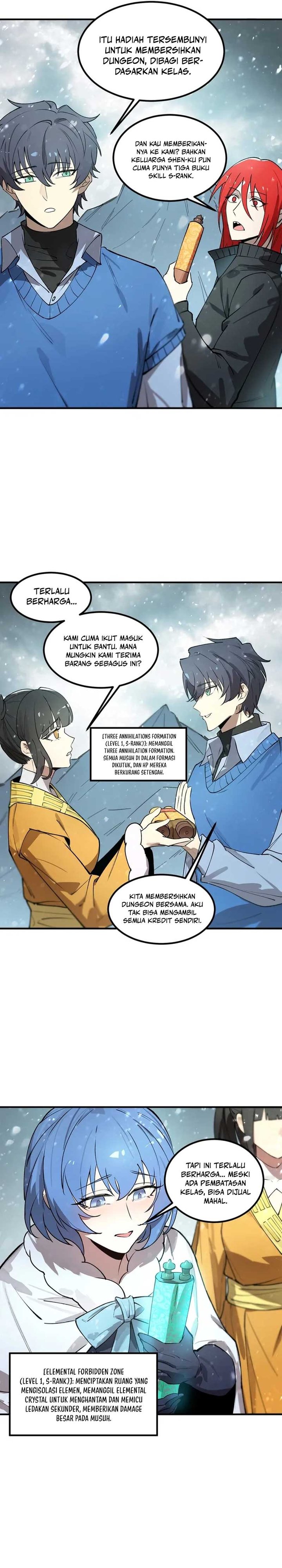 SSS-Level Paladin Who Breaks All Logic Chapter 98 Bahasa Indonesia