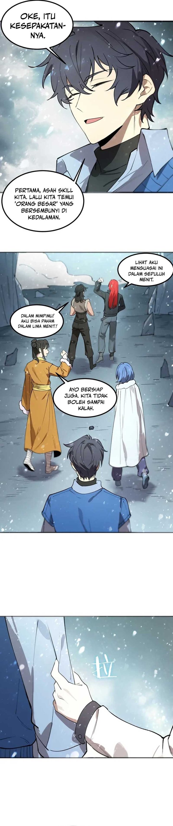 SSS-Level Paladin Who Breaks All Logic Chapter 98 Bahasa Indonesia