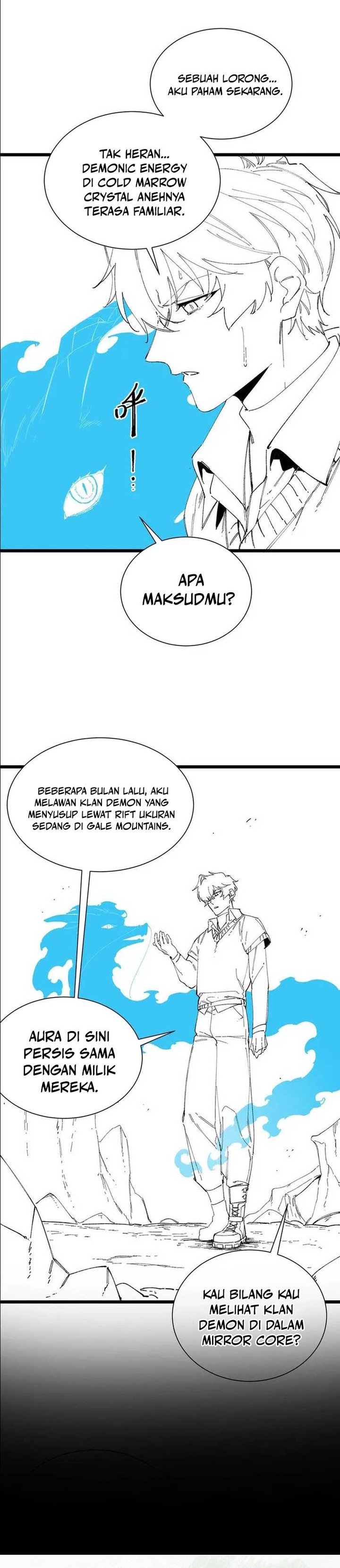 SSS-Level Paladin Who Breaks All Logic Chapter 98 Bahasa Indonesia