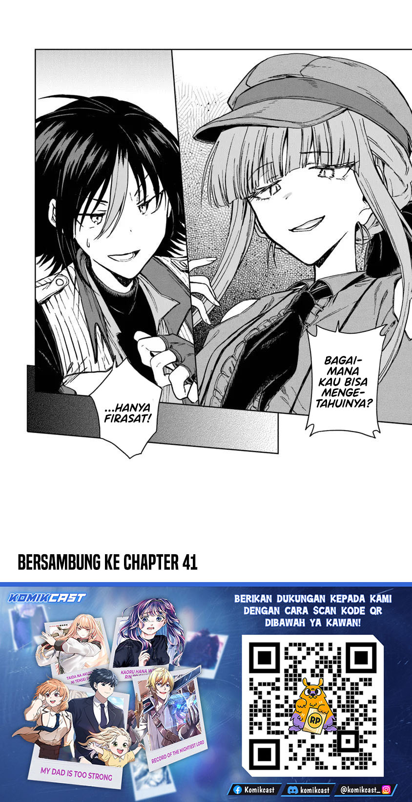 S-kyuu Guild wo Tsuihou saretakedo, Jitsu wa Ore dake Dragon no Kotoba ga Wakaru no de Chapter 40 Bahasa Indonesia