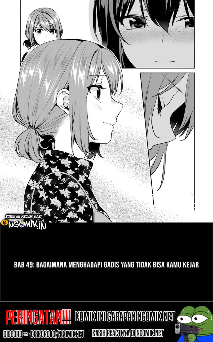 Saenai Heroine no Sodatekata: Koisuru Metronome chapter 49