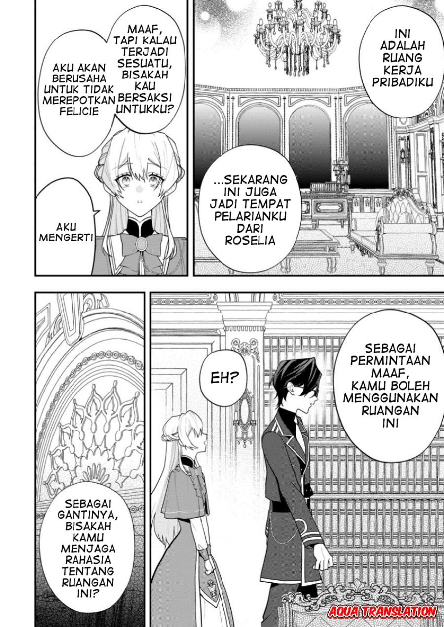 Saenai Kagomochi Reijou Kokou no Ouji-sama ni Misomerareru Chapter 02.2 Bahasa Indonesia