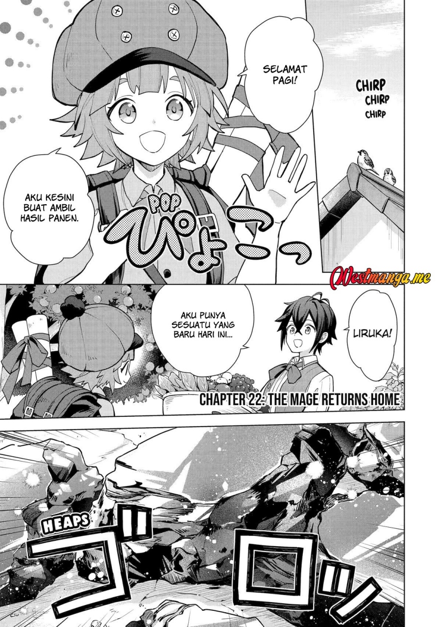 Saibai Cheat de Saikyou Saien E, Tada no Katei Saiendesu kedo? chapter 22