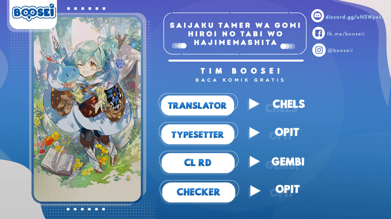 Saijaku Tamer wa Gomi Hiroi no Tabi wo Hajimemashita Chapter 07.2 Bahasa Indonesia