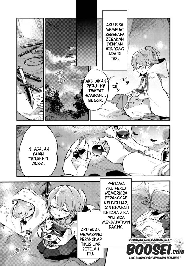 Saijaku Tamer wa Gomi Hiroi no Tabi wo Hajimemashita Chapter 07.2 Bahasa Indonesia