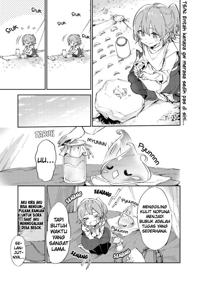 Saijaku Tamer wa Gomi Hiroi no Tabi wo Hajimemashita Chapter 11.1 Bahasa Indonesia