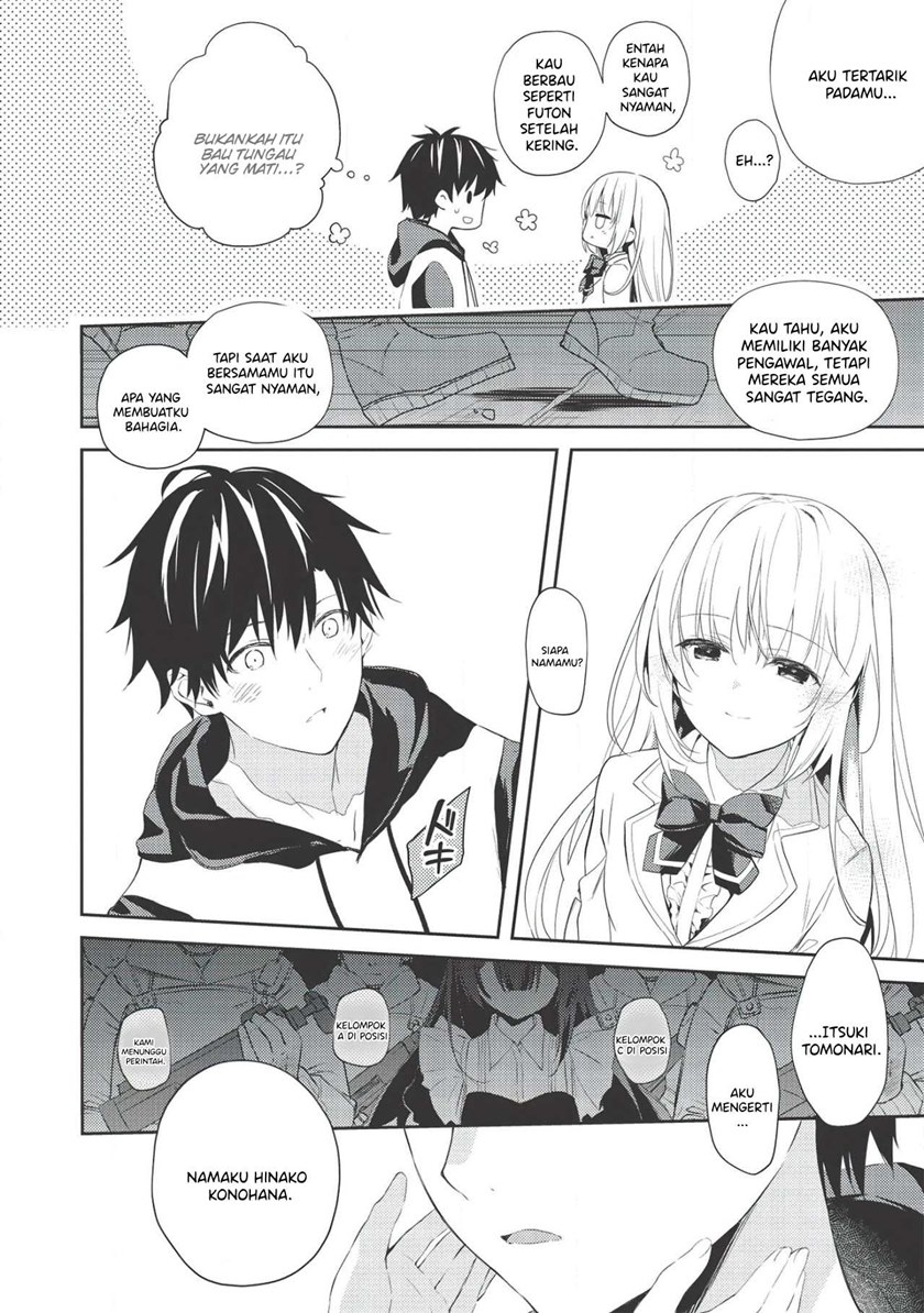 Saijo no Osewa ~Takane no Hana Darakena Meimon Kou de, Gakuin Ichi no Ojou-sama (Seikatsu Noryoku Kaimu) o Kagenagara Osewa suru Koto ni Narimashita~ chapter 1